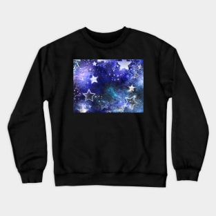 Space background with stars Crewneck Sweatshirt